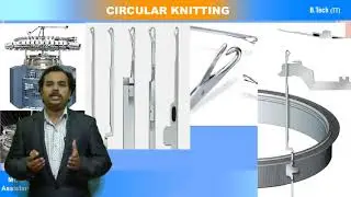 Main components of single bed knitting machine