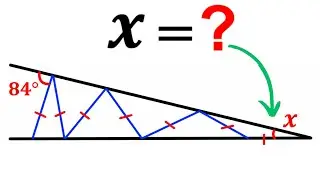 Can you calculate the angle X value? | (Justify your answer) | #math #maths | #geometry