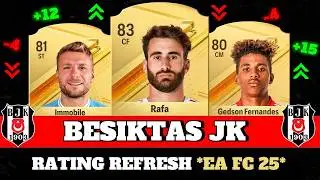FIFA 25 | ПРОГНОЗЫ РЕЙТИНГА &laquo;БЕШИКТАША&raquo;! (EA FC 25) 😱🔥 | FT. Иммобиле, Рафа, Фернандеш...