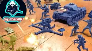 Уничтожил полицейский участок в игре (Army men toy)