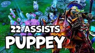 Puppey - Chen [Hard Support] / Пуппей на Чене / Dota 2 - 7.34c