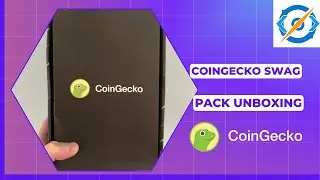 Распаковка набора Coingecko Swag 🐸