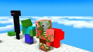 Minecraft but XP = Your Size|Abc Micotoon 22