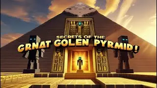 SECRETS OF THE GOLDEN PYRAMID: Epic Minecraft Adventure! 🏺✨ПОСТРОИЛИ ПИРАМИДУ В МАЙНКРАФТ ✨