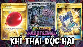 POKEMON TCG LIVE | Kh&iacute; Thải Độc Hại !!! Team Rocket's Weezing Standard Deck - Phantasmal Flames