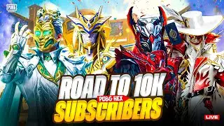 LIVE 🔴| PUBG MOBILE ROAD TO 10K SUBS 😎 | HDR + EXTREME Gameplay |  #pubgmobilelive  #bgmi #bgmilive
