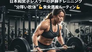 「どんどん強く」人気日本人女子レスラー、圧巻トレーニング風景と“分厚い肉体”投稿動画が反響…遠征でも変わらぬルーティン