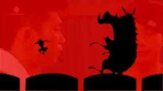 Timon and Pumbaa at the Cinema Saigon Electric
