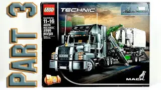 Let's Build The Mack Anthem 42078 Lego Technic 2018 2595pcs pt3