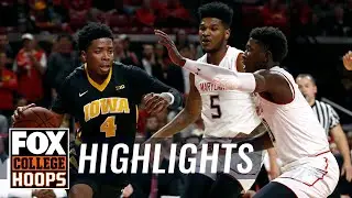 Maryland vs Iowa | Highlights | FOX COLLEGE HOOPS