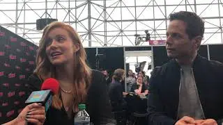 Scott Wolf & Kennedy McMann Interview for 'Nancy Drew' at NYCC