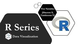 R Series #18 Part I: Data Visualization-Two variables (Discrete X, Continuous Y) [Boxplot & Barplot]