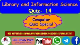 Library and Information Science Quiz - 14 // (Computer Special) //