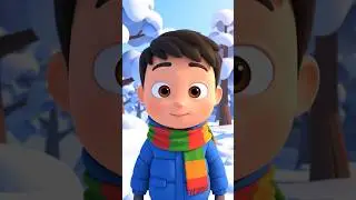 🧣 Scarf Flying Fun! | Pixar-Style Kids Winter Loop | Cute Cartoon Winter Shorts ❄️✨