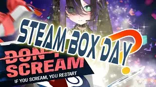 【DON'T SCREAM + HeartRate Monitor】STEAM BOX DAY! #1  #gaming #envtuber #vtuber  #streaming