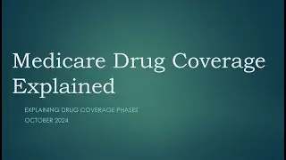 Medicare Drug Coverage Limits Explained (2025 Plan Year)