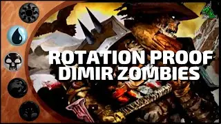 ⚫🔵DIMIR ZOMBIES — защита от вращения | Колода Dominaria United Standard 2023 MTG Arena BO1 Ranked