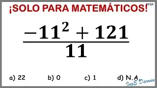 ¿Qué tanto sabes de potencias? - este ejercicio matemático te dejará penando | Reto 131