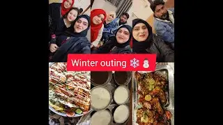 Winter outing❄⛄@sadiaadnan4497 #vlogs