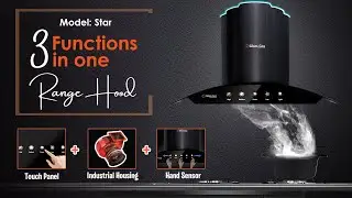 GLAM GAS | INTRODUCING NEW RANGE HOOD | TOUCH PANEL | HAND SENSOR AND MUCH MORE