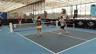 Pre-tourney Fixed Double games 2.75+ Chern Ming/Siew Yi vs Weepy Tan/Sandy