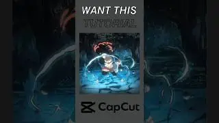 Thunder Breathing First Form💥 | Want to Make this New Trending Edit in Capcut 🎥 | Capcut Tutorial