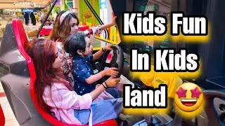 Kids Fun in Kids land Farwaniya/Monthly shopping vlog #kuwait #youtube #kuwaitblogger