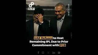 UAE refuses to host remaining IPL due to prior commitment with PCB #shorts