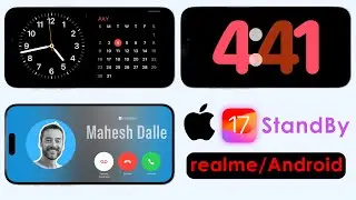 Get iOS 17 StandBy feature on Realme & any Android 😱