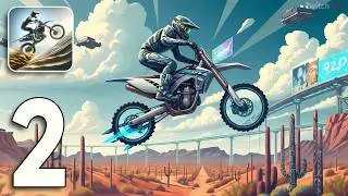 Stunt Bike Extreme - Прохождение игры, часть 2 - Катайтесь на мощных трюковых мотоциклах! (Androi...