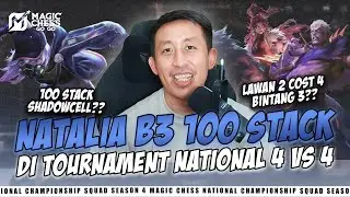 NATALIA 3 STAR 100 STACK SHADOWCELL IN TOURNAMENT!