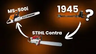 From 1940 to today: The dramatic evolution of the chainsaw! 🌲⚙️ STIHL Contra | STIHL KS 43 | STIH...