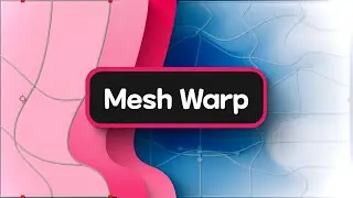 AE - Mesh Warp 메쉬 비틀기 - 애프터 이펙트