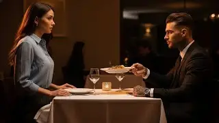 “Is This Seat Taken?” Asked the Single Mom — The Mafia Boss Pushed the Plate Closer