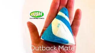 Lush Cosmetics Exclusive &lsquo;Outback Mate&rsquo; Bubble Bar - Tub Demo