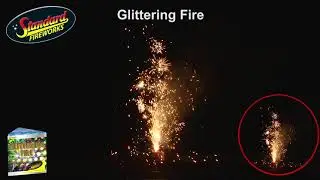 Glittering Fire Fountain By Standard Fireworks