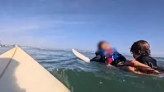 RAW VIDEO: GoPro captures teen surfer saving child in Steamer Lane capsize rescue