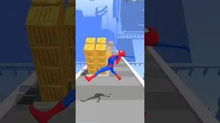 Superhero fall game spiderman #game