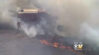 Major Grass Fires In North Texas; Some Evacuations Ordered