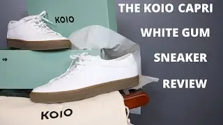 The Koio Capri White Gum Bottom Sneaker Review