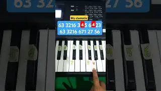 my clematis - Alien Stage (piano easy) #piano #alienstage #tutorial #vivinos #song #kartun #fyp