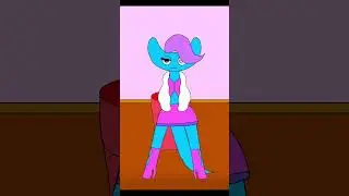 Yeah queencard cyan(rainbow friends) chapter 2 #animation #flipaclip