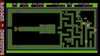Snarf &copy; 1988 Everett Kaser Software - PC DOS - Gameplay