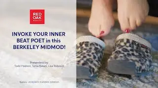 Best Real Estate Listing Video Ever! A COOL Berkeley PAD for your Inner Beat Poet!