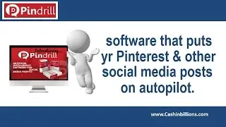 PinDrill Review Video | Pin Drill | Pinterest Auto Poster Software To Monetize Traffic