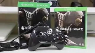 PDP Mortal Kombat X Fight Pad and Game Unboxing and Review for Xbox One