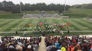 Cumberland High School Marching Band State Performance 2016