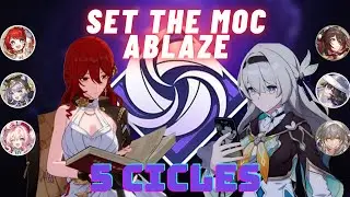 Himeko & Firefly burning up the new moc 12 - hsr 3.8 