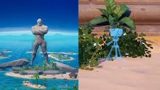 How To Receive Objective At Mighty Monument / Place Cameras - Season Quest - Chapter 3 - Season 1