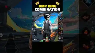 UMP KING COMBINATION 👑😱 | BEST CHARACTER SKILL COMBINATION FOR CS RANK | SKILL COMBINATION #shorts